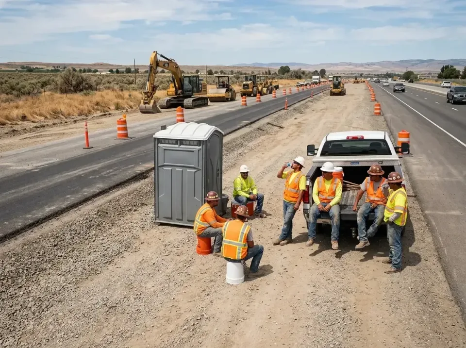 highway-road-construction-crew-007 — frequently asked questions, Porta Potty and Restroom Rentals in Kewaunee, WI